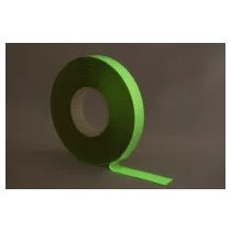   Banda antiderapanta luminoasa de calitate superioara, 450 de minute - 25 mm x 15 m - Alb