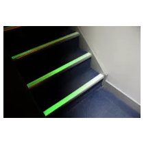   Banda antiderapanta luminoasa de calitate premium, 1880 minute - 25 mm x 15 m - Alb