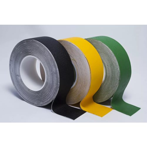 Banda antiderapanta verde, cu rugozitate normala, tip cauciuc - 50 mm x 18,3 m