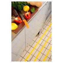   Rugozitate normala, cauciuc - 50 mm x 18,3 m - Banda antiderapanta galbena