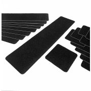 Banda antiderapanta neagra normala, rugoasa - 100 mm x 18,3 m