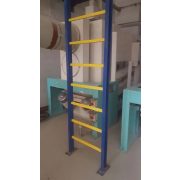 Protectie de margine antiderapanta din GRP pentru trepte de scara, 56 cm, galbena