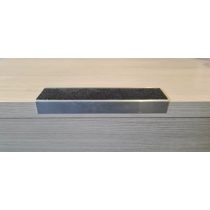   Protectie antiderapanta pentru marginea scarilor din aluminiu GRP, neagra, 400x65x25mm