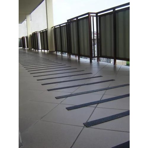 Banda antiderapanta GRP - Industriala - 100mm x 1220mm - Negru RAL 9005