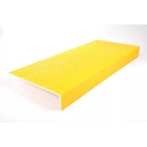   Treapta de scara antiderapanta din GRP - Industriala - 250mm x 55mm x 1600mm - Galben RAL 1003