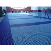 Covoras antiderapant pentru piscina Laguna - 5m2 - Rosu