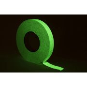 Banda antiderapanta fosforescenta de culoare solida, 90-120 minute - 19 mm x 18,3 m - Alb