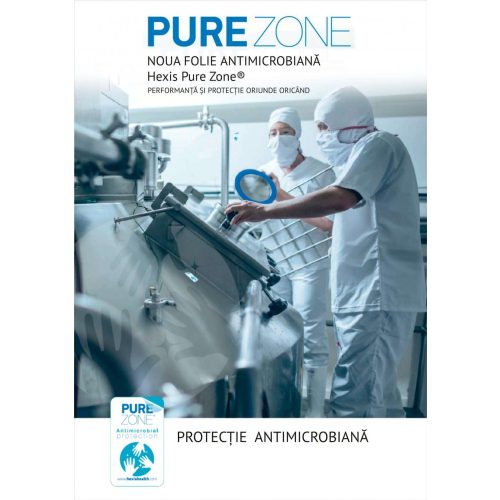 FOLIE DE PROTECTIE  ANTIMICROBIAN  HEXIS PURE ZONE®  1,37x30m